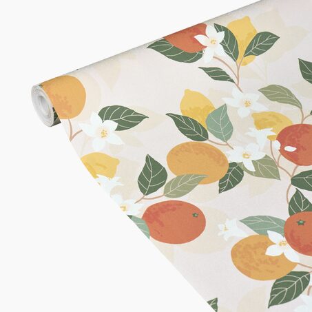 4MURS Papier peint intissé ARANCIA coloris multicolore