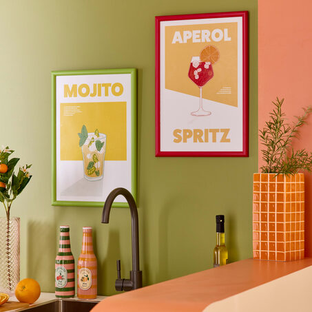 Image encadrée SPRITZ 30 x 45 cm