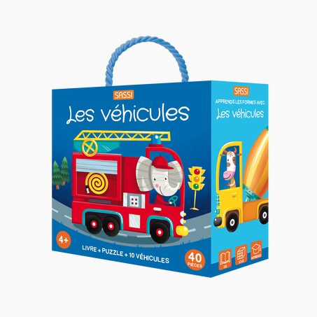 Sassi Junior Jeu éducatif LES VÉHICULES