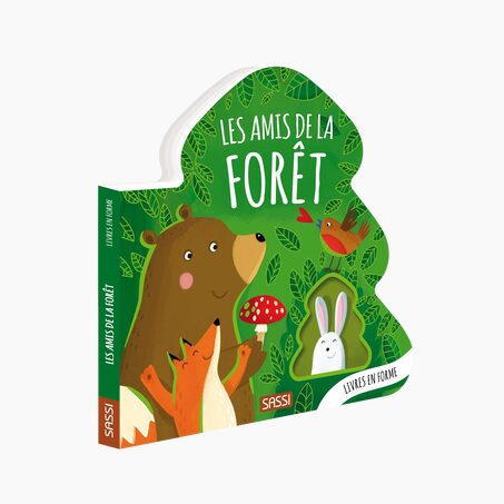Sassi Junior Livre enfant LES AMIS DE LA FORÊT
