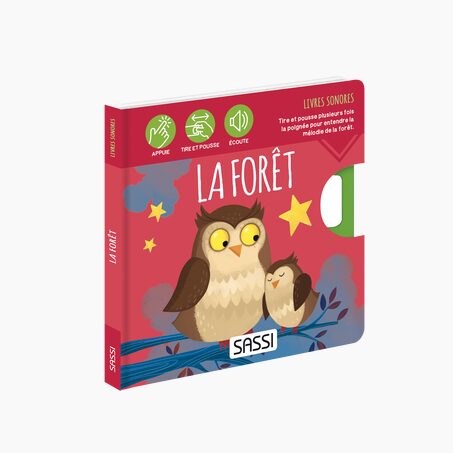 Sassi Junior Livre enfant LA FORÊT