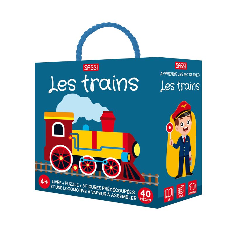 Jeu éducatif LES TRAINS