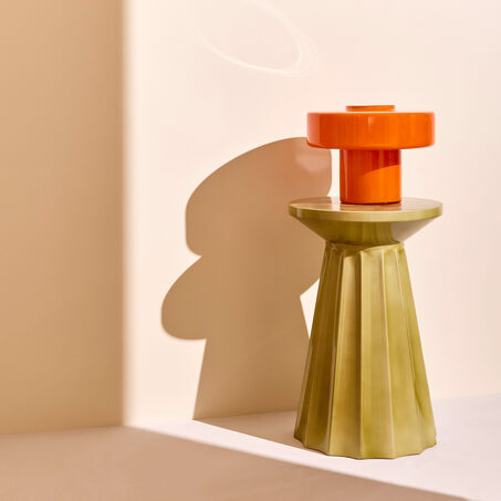 Table d'appoint MALOU coloris vert