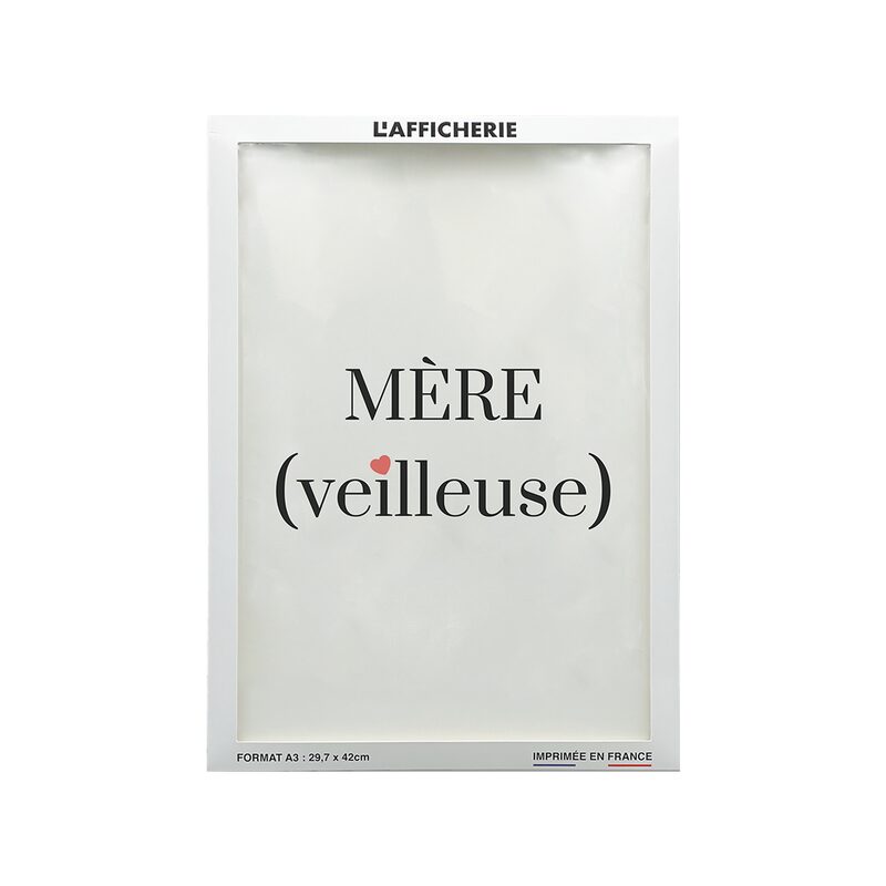 Affiche MEREVEILLEUSE 29,7 x 42 cm