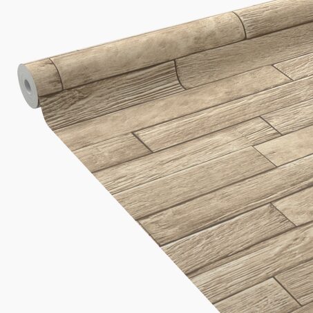 Papier peint intissé BURNT WOOD coloris bois clair