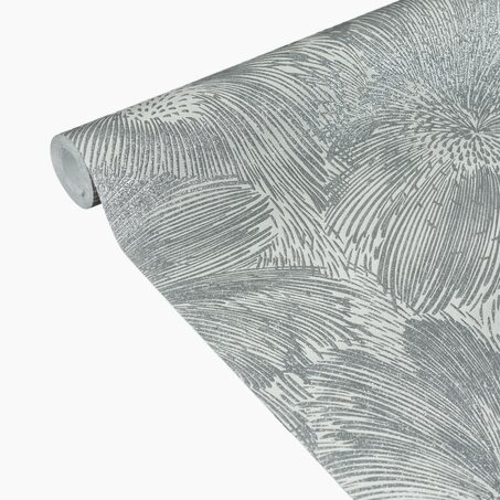 Papier peint intissé ARTIFICIO coloris gris perle