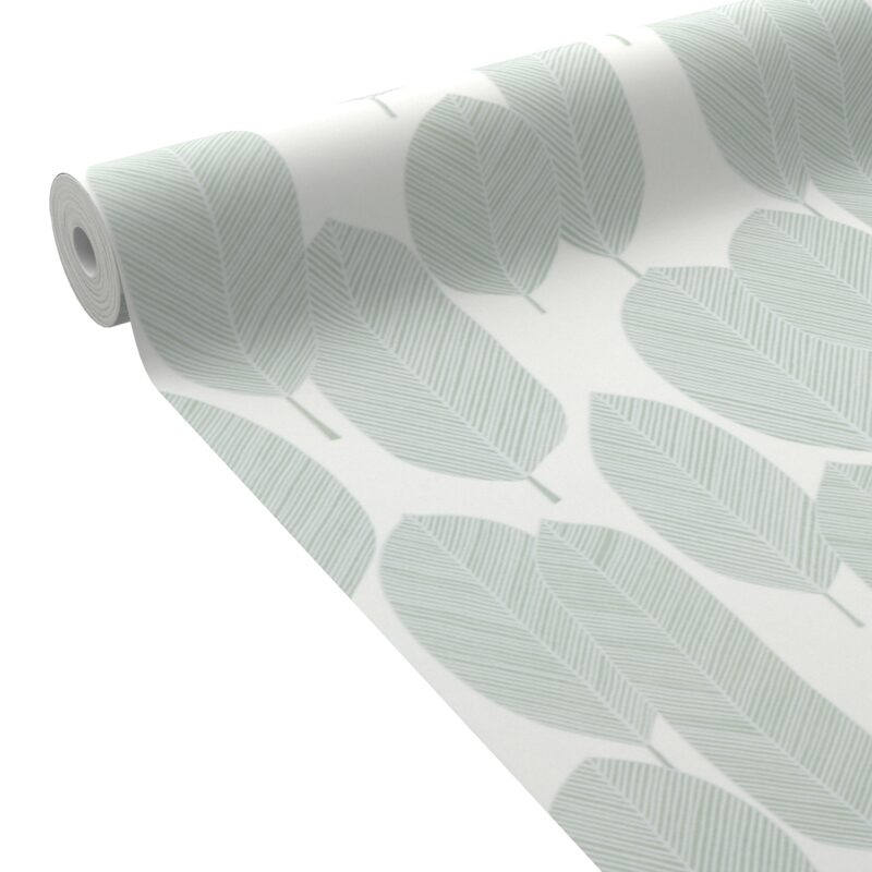 Papier peint intissé SANDIE coloris vert clair