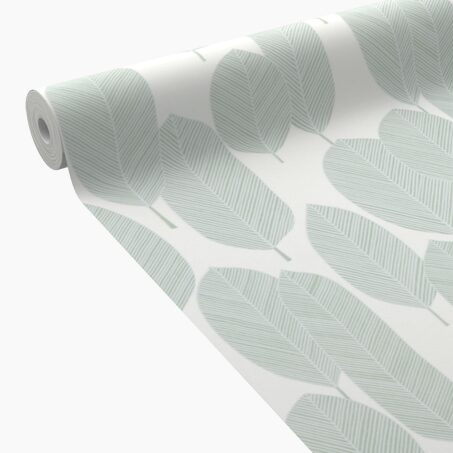 Papier peint intissé SANDIE coloris vert clair