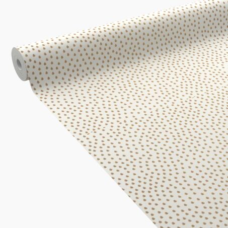 Caselio Papier peint intissé ONDÉE coloris doré