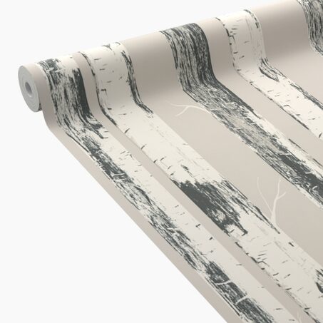 Papier peint intissé BETULA coloris beige clair