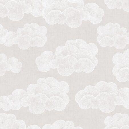 Papier peint intissé NUVOLE coloris rose pastel