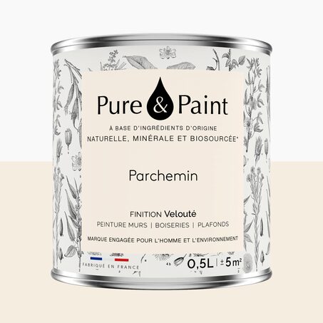 Pure and Paint Peinture Peinture Parchemin 0,5 L