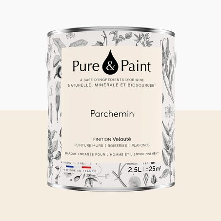 Pure and Paint Peinture Peinture Parchemin