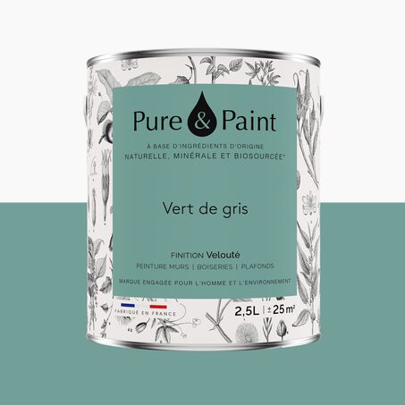 Pure and Paint Peinture Peinture vert de gris