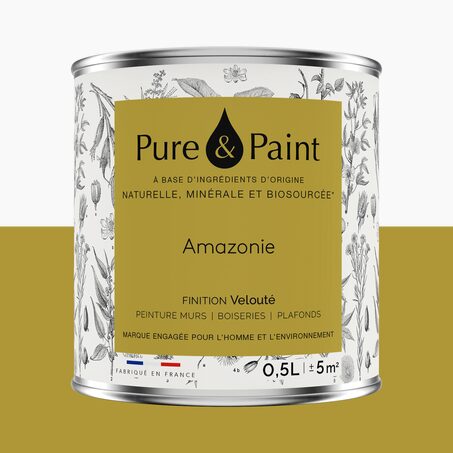 Pure and Paint Peinture Peinture Amazonie 0,5 L