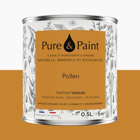 Pure and Paint Peinture Peinture pollen 0,5 L