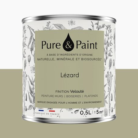 Pure and Paint Peinture Peinture LÉZARD 0,5 L