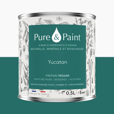 Pure and Paint Peinture Peinture Yucatan 0,5 L