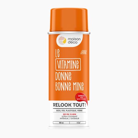 Relook tout aérosol Peinture Peinture vitamine Brillant 400 ML