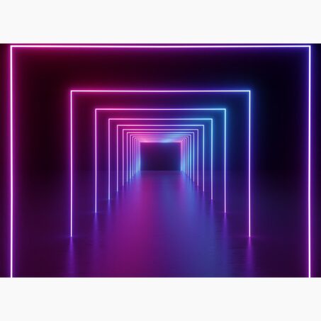 Papier peint panoramique XL NEON LIGHTS 350 x 255 cm