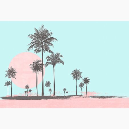 Papier peint panoramique XL MIAMI WALK 400 x 270 cm