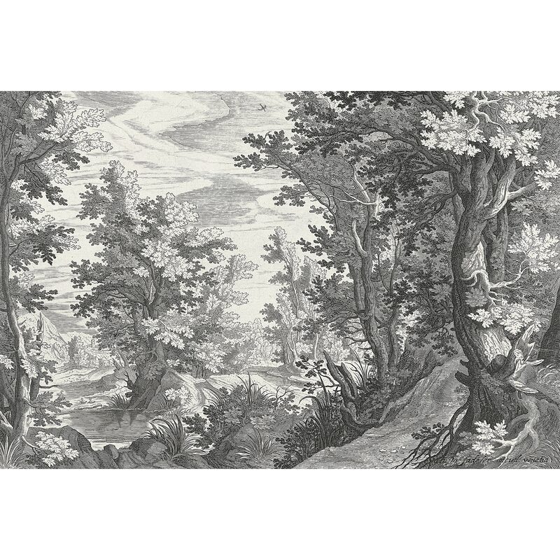Papier peint panoramique XL FANCY FOREST 400 x 270 cm