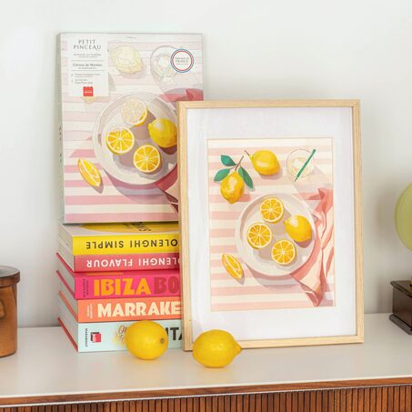 Peinture par numéros CITRONS DE MENTON