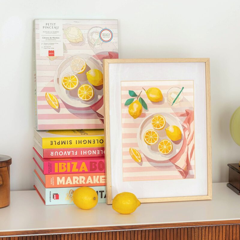 Peinture par numéros CITRONS DE MENTON