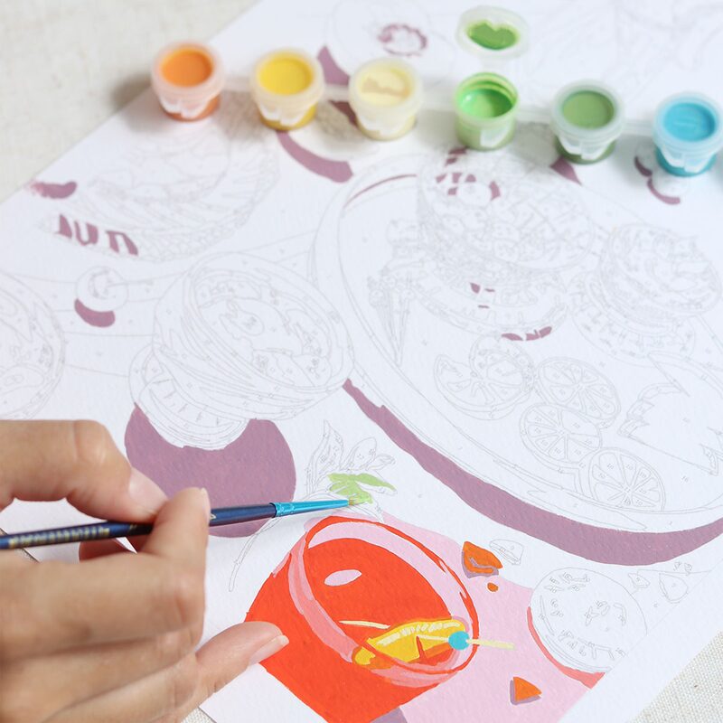 Peinture par numéros SUMMER DREAMS