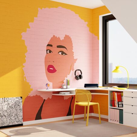 Papier peint panoramique XL BILLIE 400 x 270 cm
