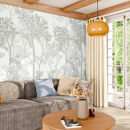 Papier peint panoramique L ERNEST TREE 159 x 280 cm