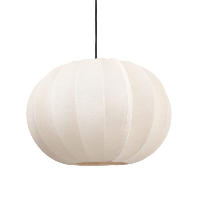 Suspension MOON coloris beige 22 x 31,5 cm
