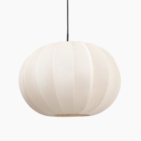 Ostaria Suspension MOON coloris beige 22 x 31,5 cm