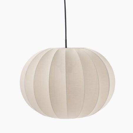 Ostaria Suspension MOON coloris beige 22 x 31,5 cm
