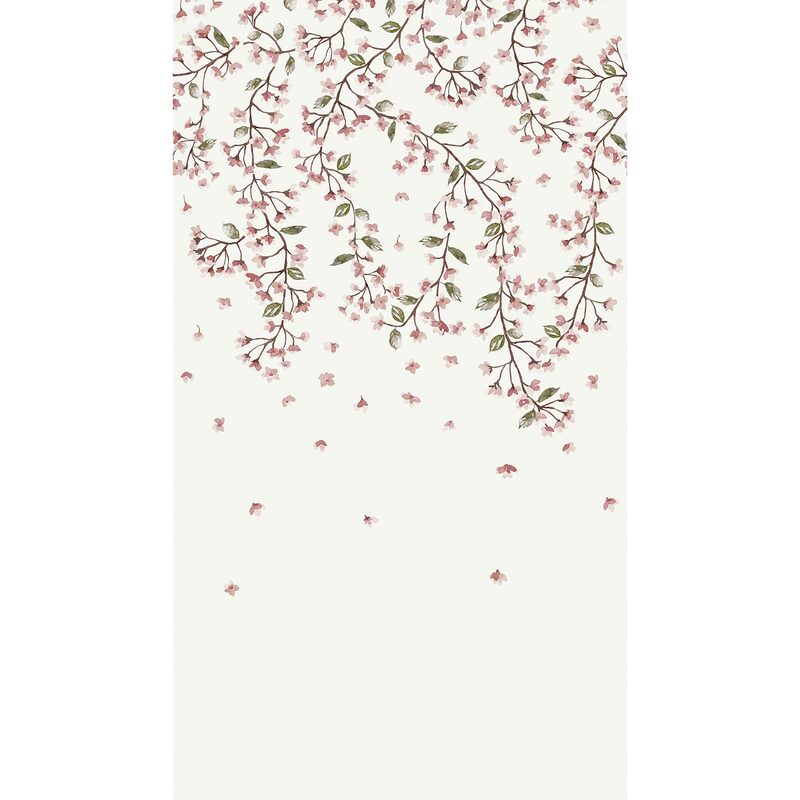 Papier peint panoramique L LADY BLOSSOM 159 x 280 cm
