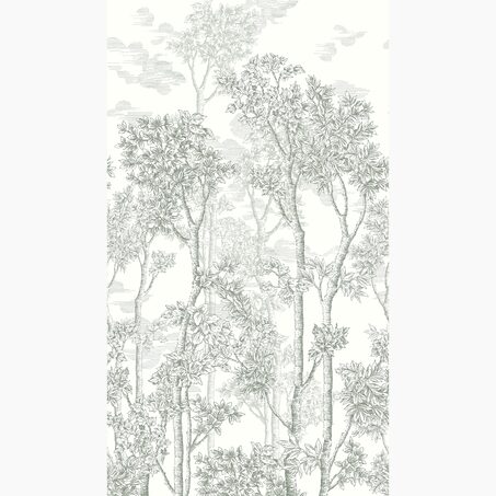 4MURS Papier peint panoramique L ERNEST TREE 159 x 280 cm
