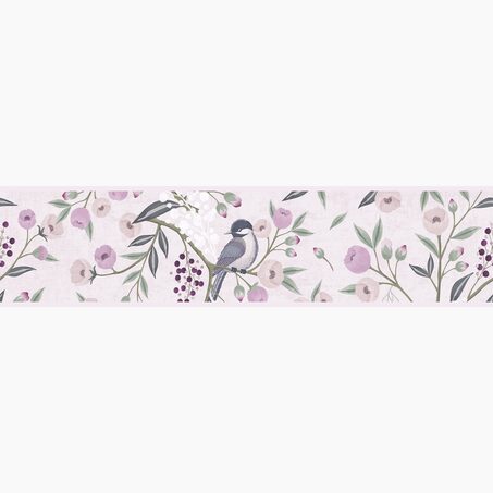 Frise intissée ROSELIA coloris rose ballerine