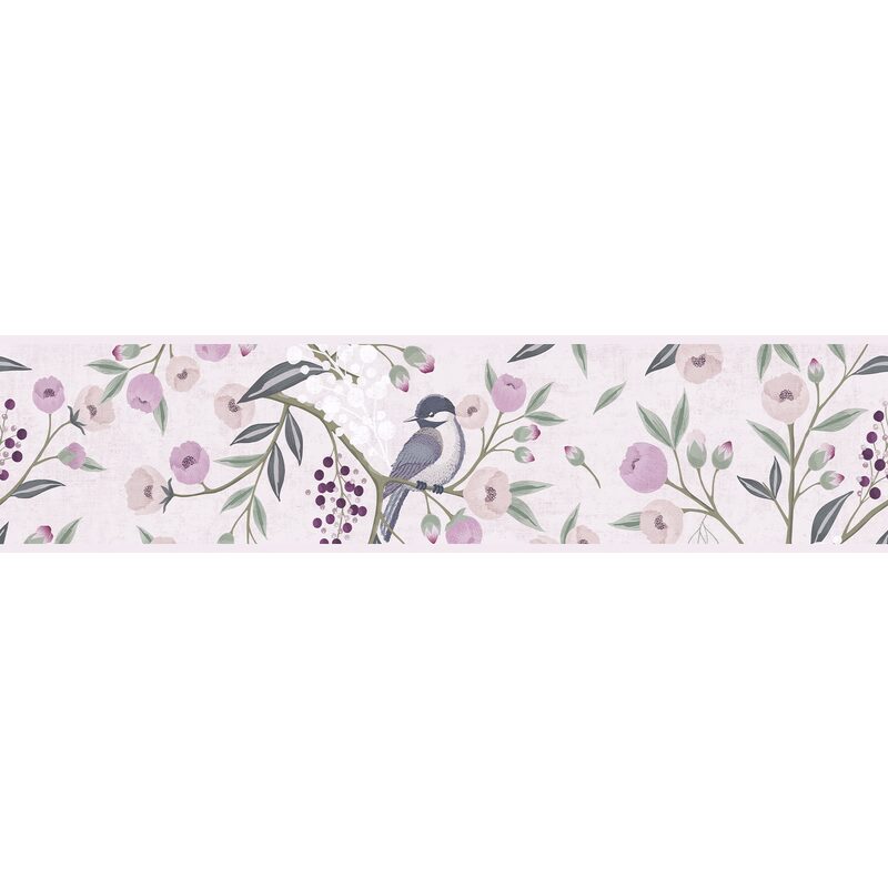 Frise intissée ROSELIA coloris rose ballerine