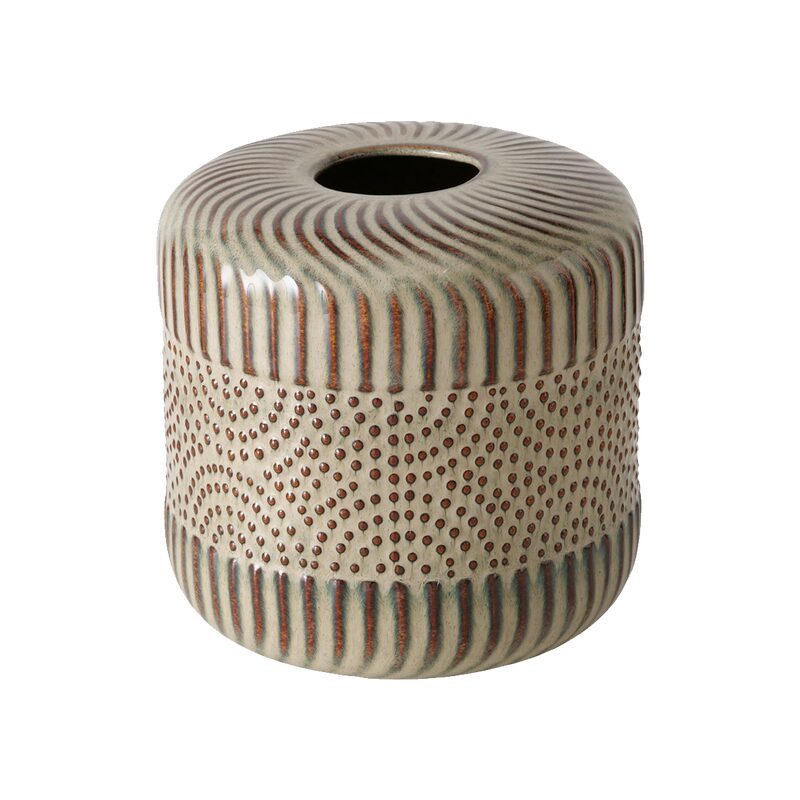 Vase LOU coloris marron