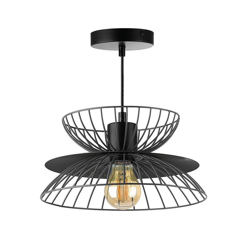 Suspension PRISCILLE coloris doré 40 x 35 cm