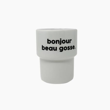 Félicie aussi Gobelet BEAU GOSSE coloris blanc