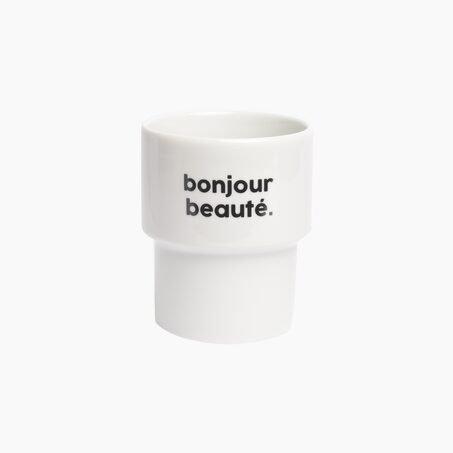 Félicie aussi Gobelet BEAUTÉ coloris blanc
