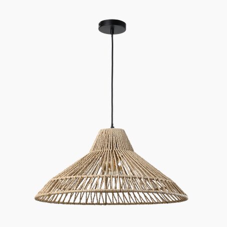 Suspension ANGELINA coloris beige 24 x 50 cm