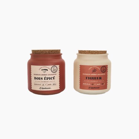 Bougie parfumée DESERT Figuier / Bois épicé