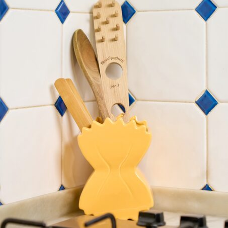 Porte-couverts PASTA coloris jaune