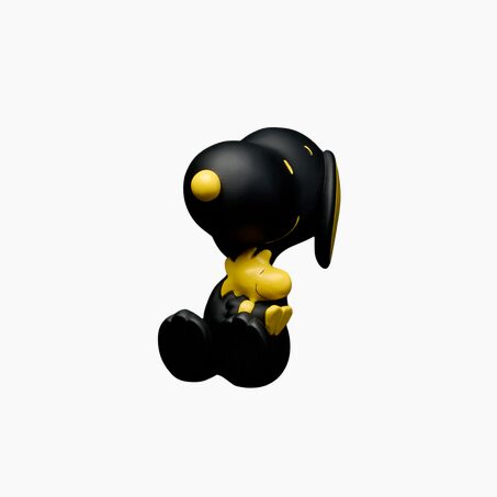 Figurine SNOOPY WOODSTOCK BLACK coloris noir