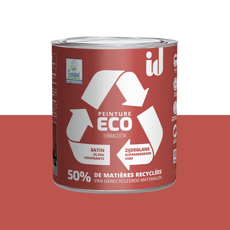 Peinture ECO Acrylique terracotta Satiné 0,5 L