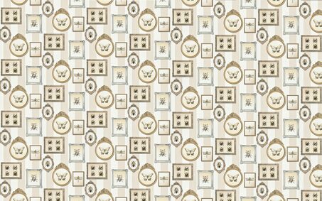 Papier peint intissé INSECT PORTRAIT coloris sable beige