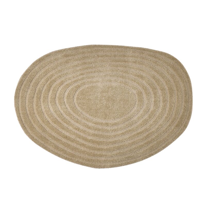 Tapis MADERA coloris beige 120 x 170 cm