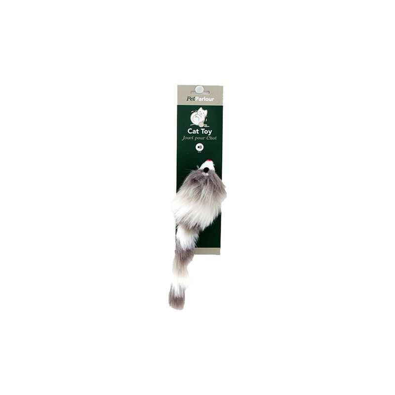 Jeu animaux SOURIS FLUFFY coloris gris